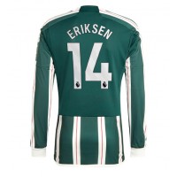 Manchester United Christian Eriksen #14 Vieraspaita 2023-24 Pitkähihainen
